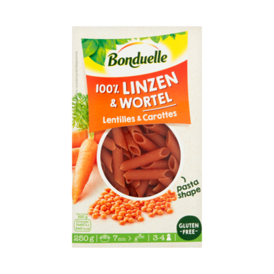 Bonduelle Pasta Linzen & Wortel